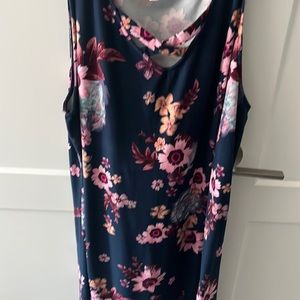 Kohls Mudd floral dress in size XL